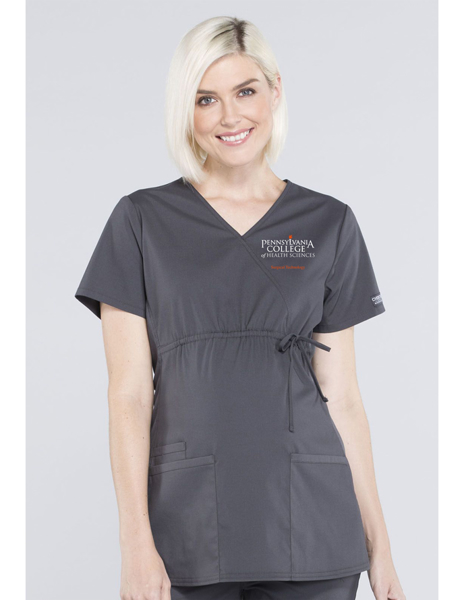 Picture of Maternity Surgical  Top Mock Wrap (2-3 Week Delivery)